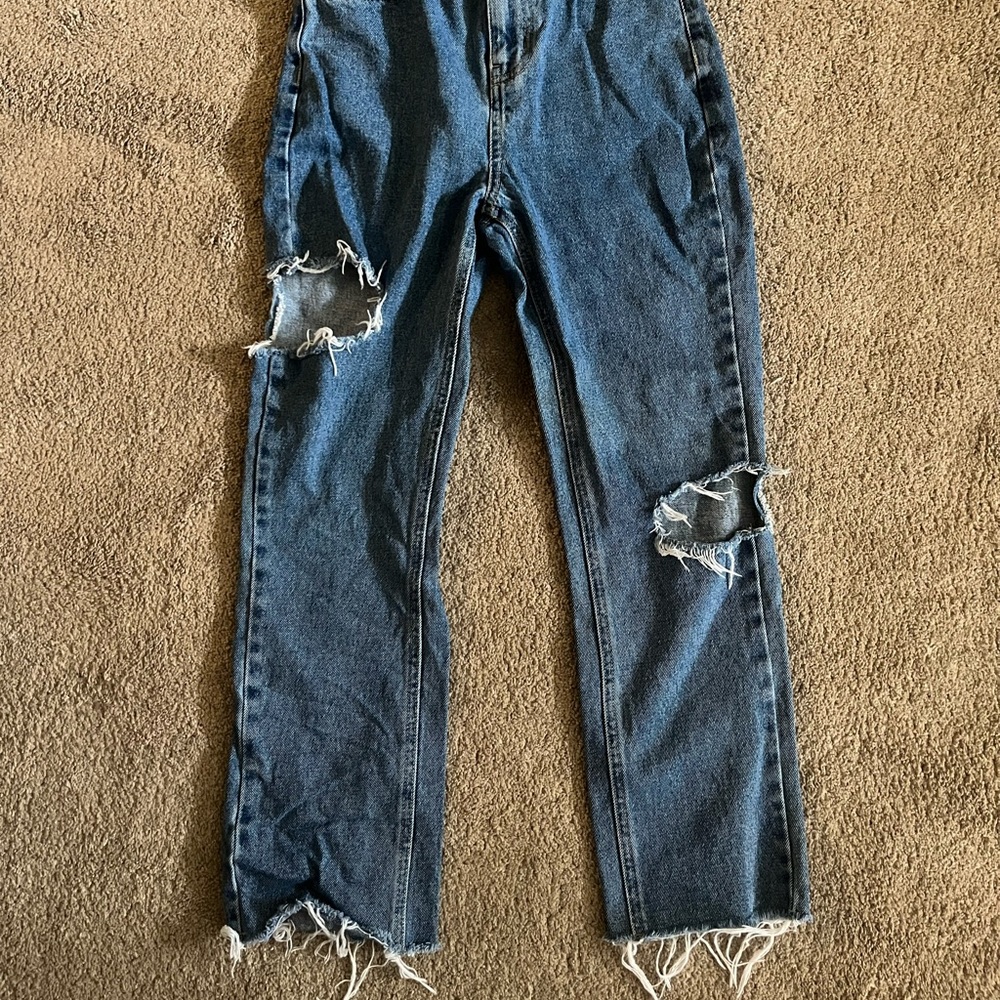 OAK + FORT dark wash jeans